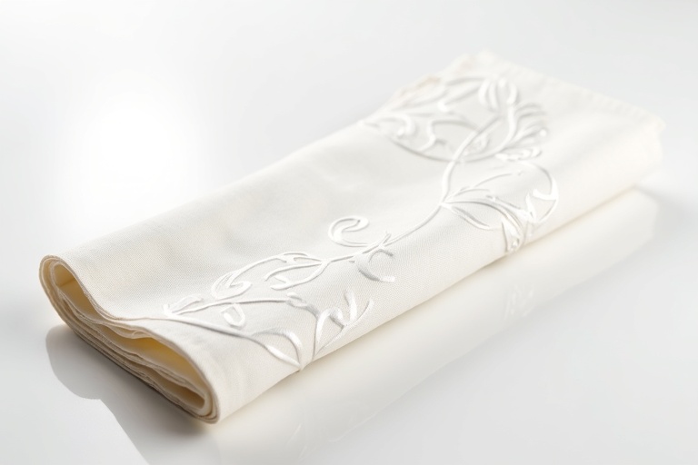 Elegant Embossed Napkin