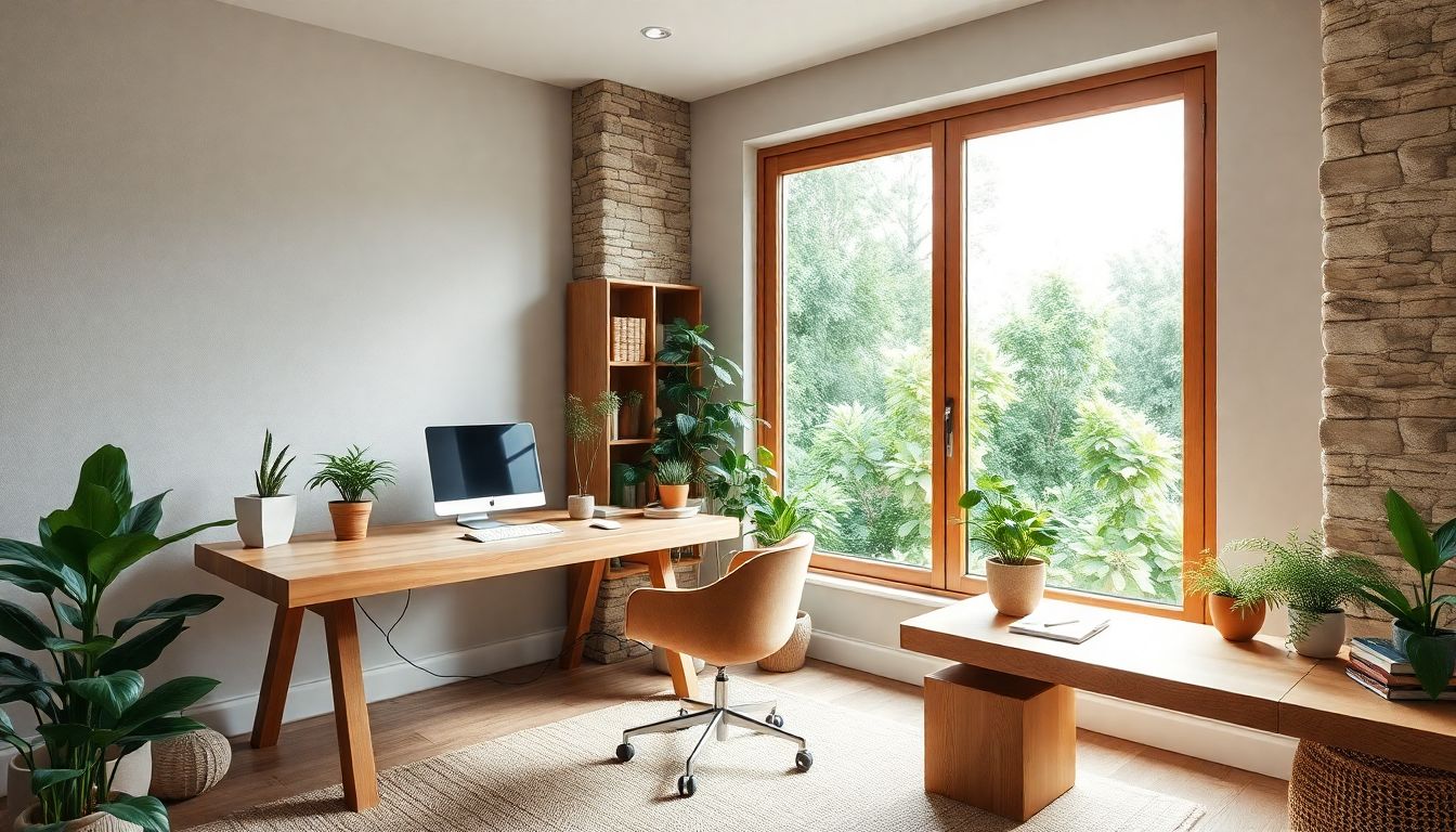 Biophilic home office